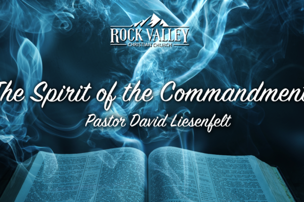 The Spirit of the Commandments