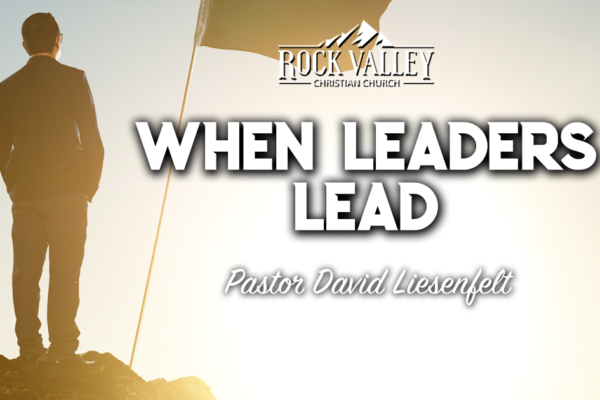 When Leaders Lead