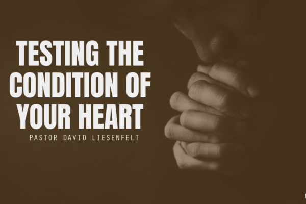 Testing the Condition of Your Heart