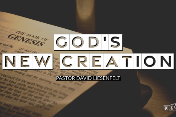 God's New Creation